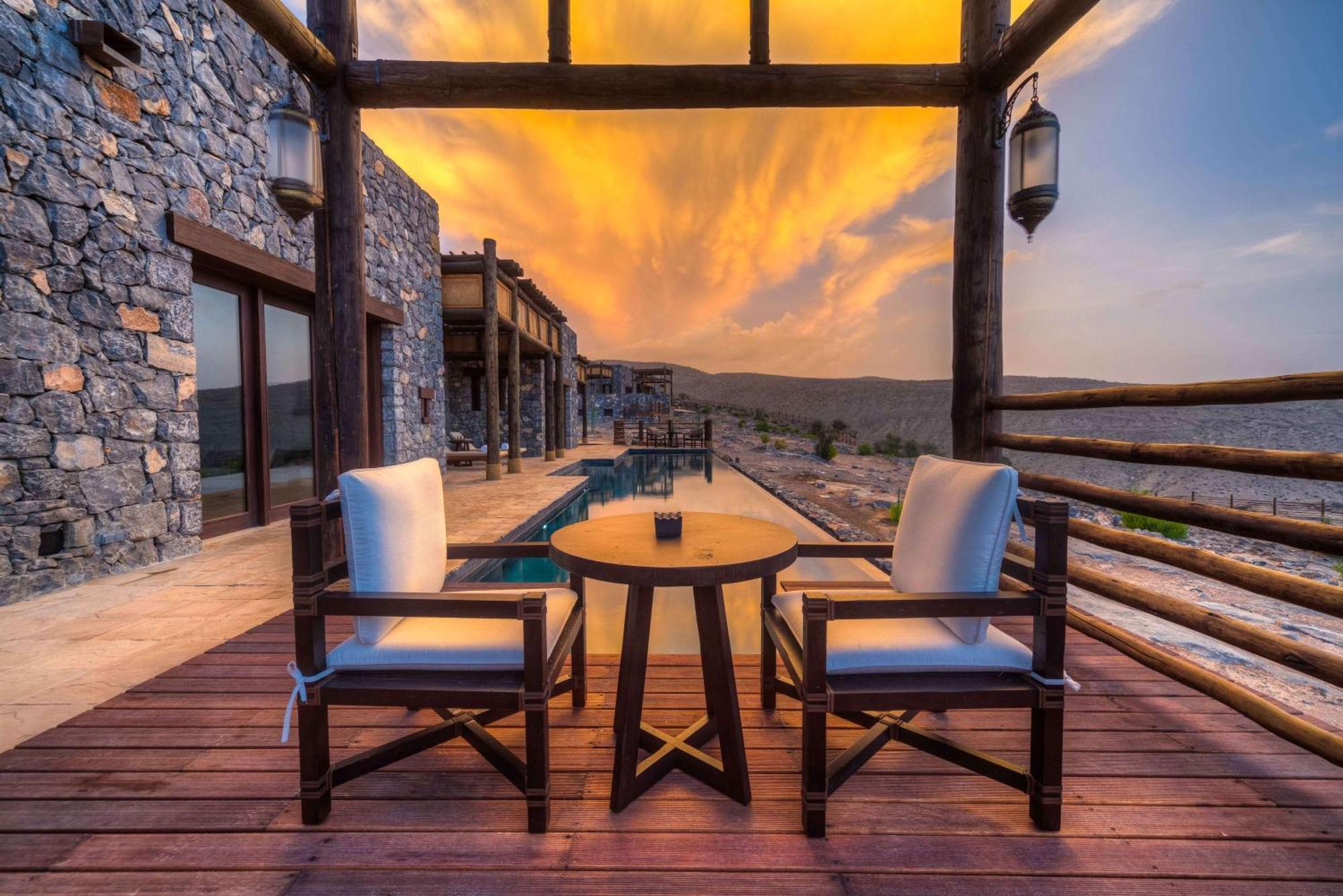 Alila Jabal Akhdar Hotel Al Khutaym Exterior foto