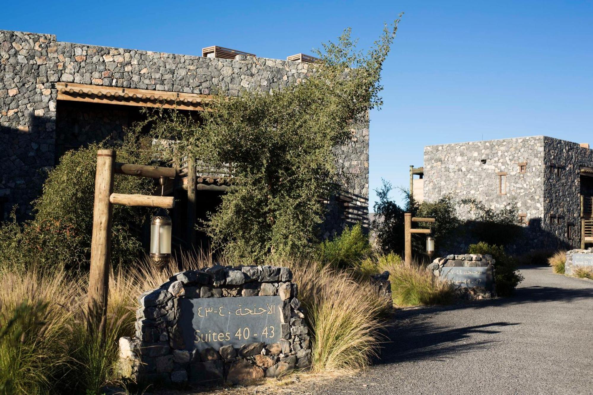 Alila Jabal Akhdar Hotel Al Khutaym Exterior foto